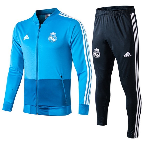 Trainingsanzug Real Madrid 2019-20 Blau Schwarz